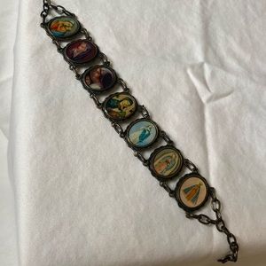 Mother Mary charm bracelet